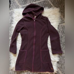 Lucy longline zip hoodie